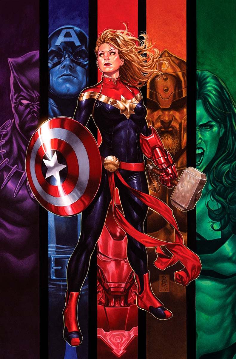 CAPTAIN MARVEL #16 UNKNOWN COMICS EXCLUSIVE VIRGIN VAR