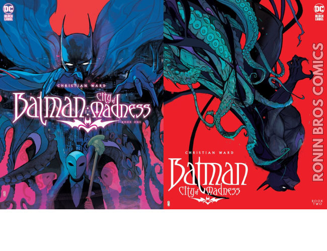 Batman City Of Madness #1-2 Christian Ward Two Cover Set
