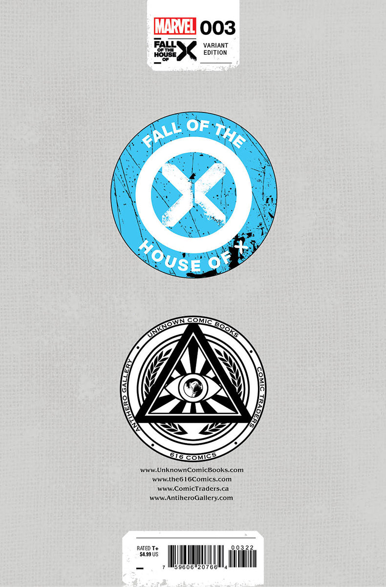 Fall Of The House Of X 3 Unknown Comics Ejikure Exclusive Virgin Connecting Var