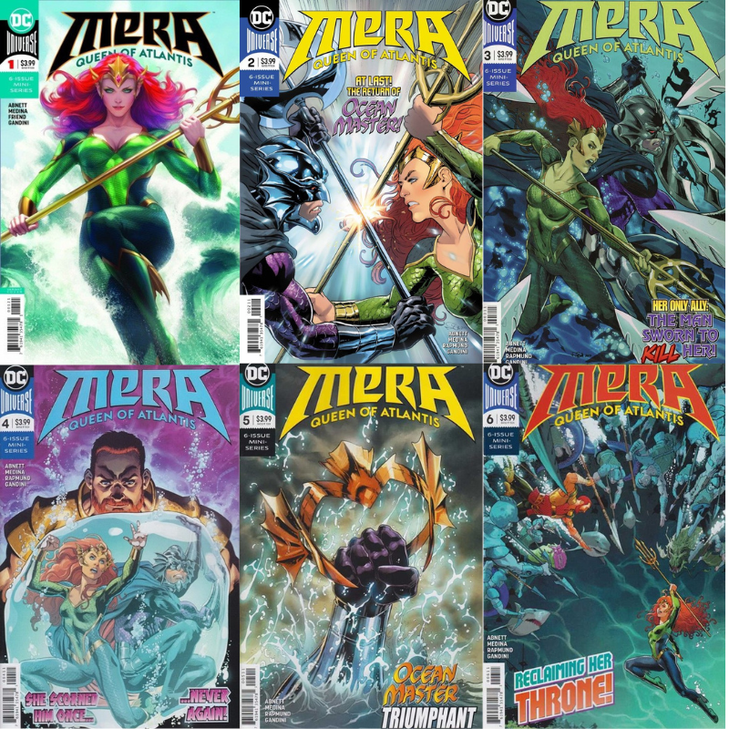 Mera Queen Of Atlantis #1-6 Complete Series (02/28/18)