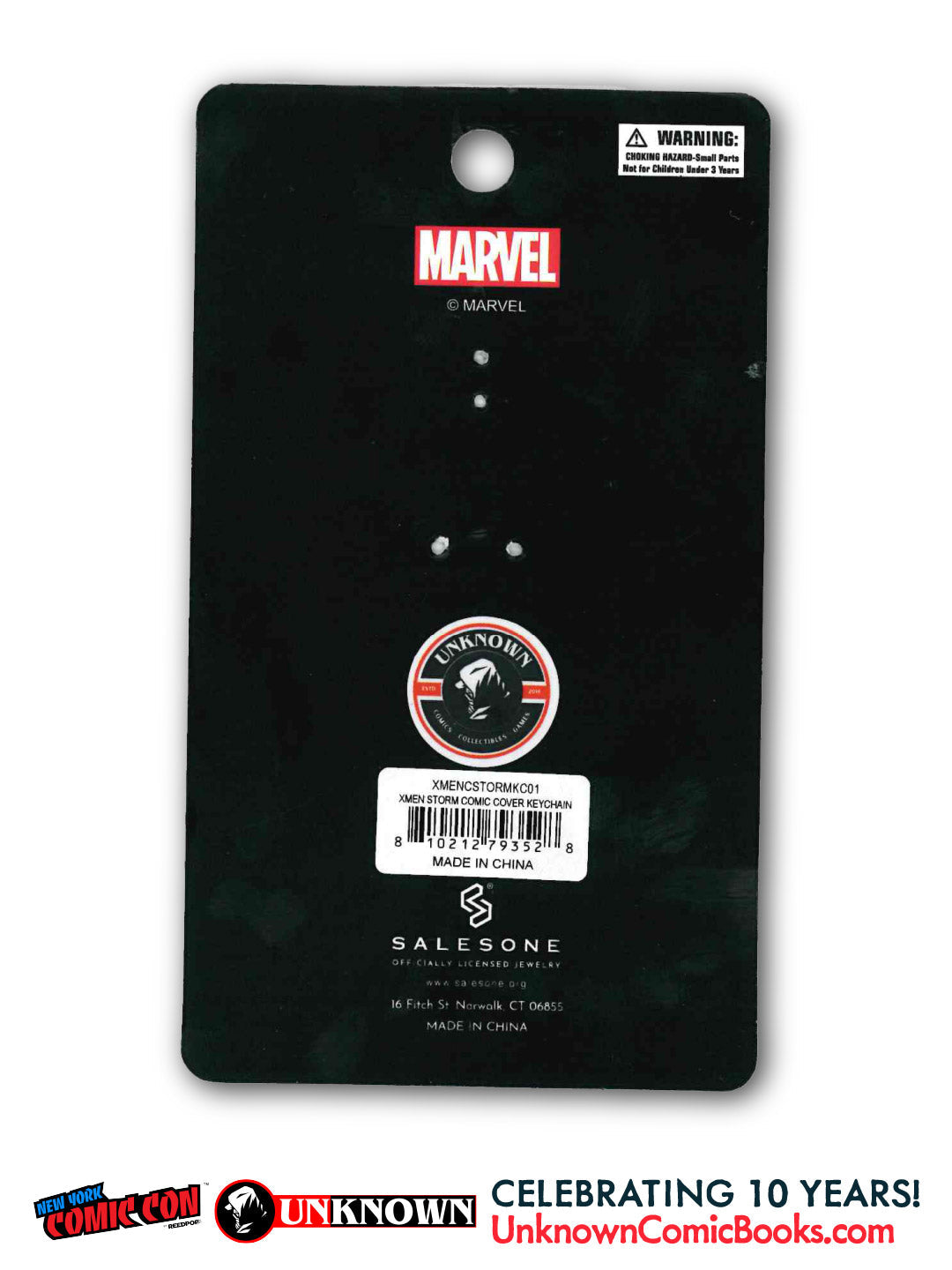 Storm Keychain NYCC 2026 | David Nakayama | Unknown Comic Books Exclusive