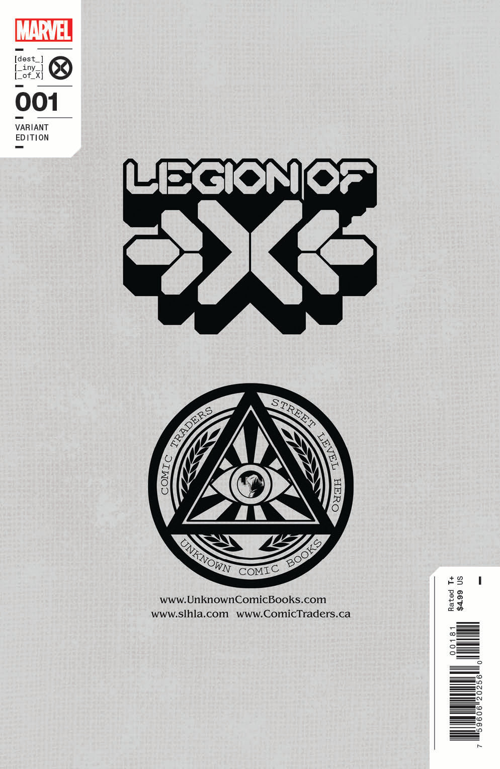 Legion Of X 1 Unknown Comics Mico Suayan Exclusive Var