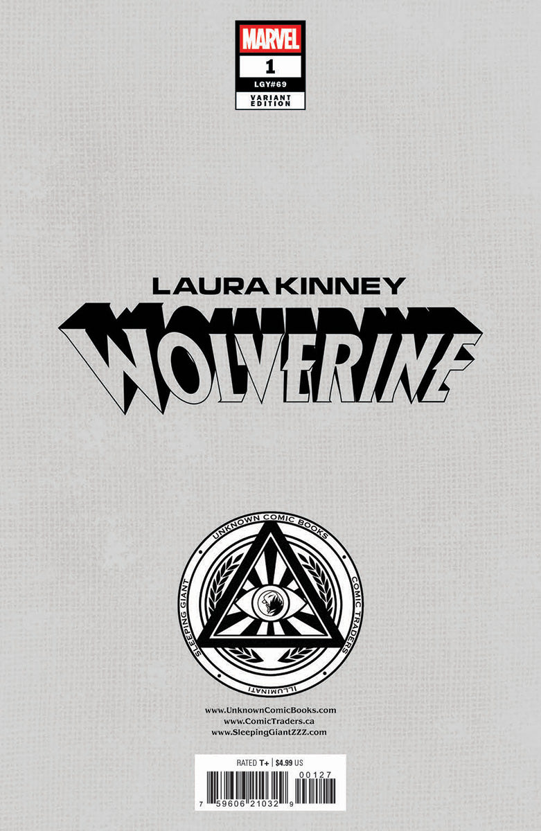 Laura Kinney: Wolverine #1 Unknown Comics Sabine Rich Exclusive Virgin Var