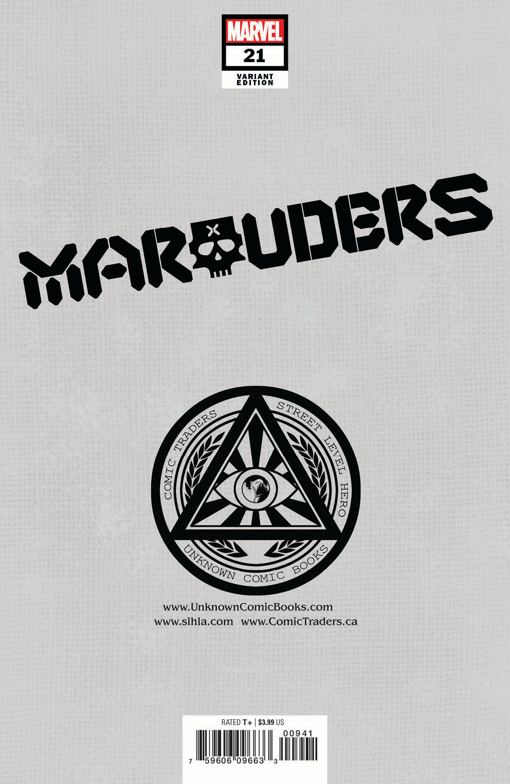 Marauders #21 Unknown Comics David Nakayama Exclusive Virgin Var Gala