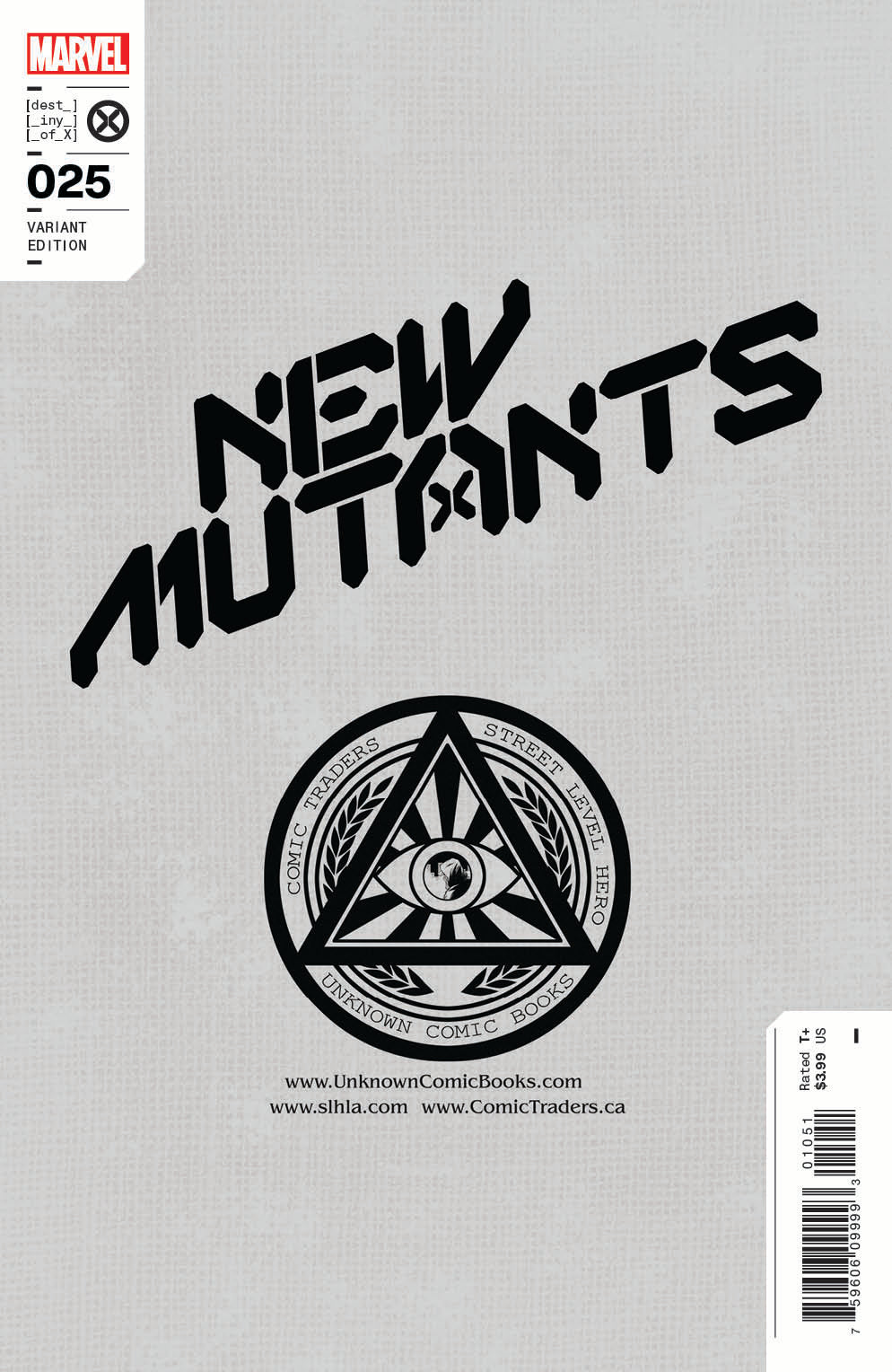 New Mutants 25 Unknown Comics Derrick Chew Exclusive Virgin Var