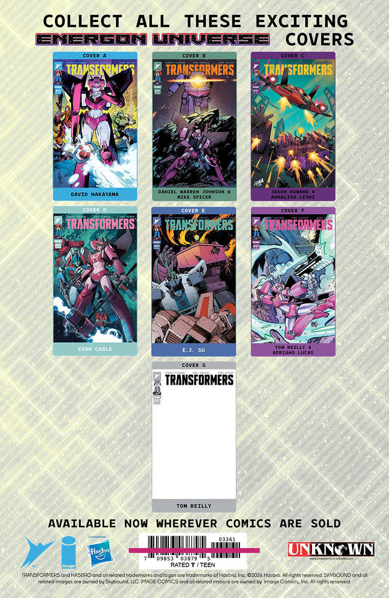 TRANSFORMERS #37 PASQUALE FERRARA EXCLUSIVE VIRGIN VAR