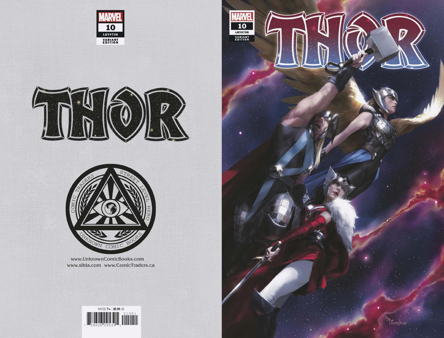 Thor #10 Unknown Comics Miguel Mercado Exclusive Var