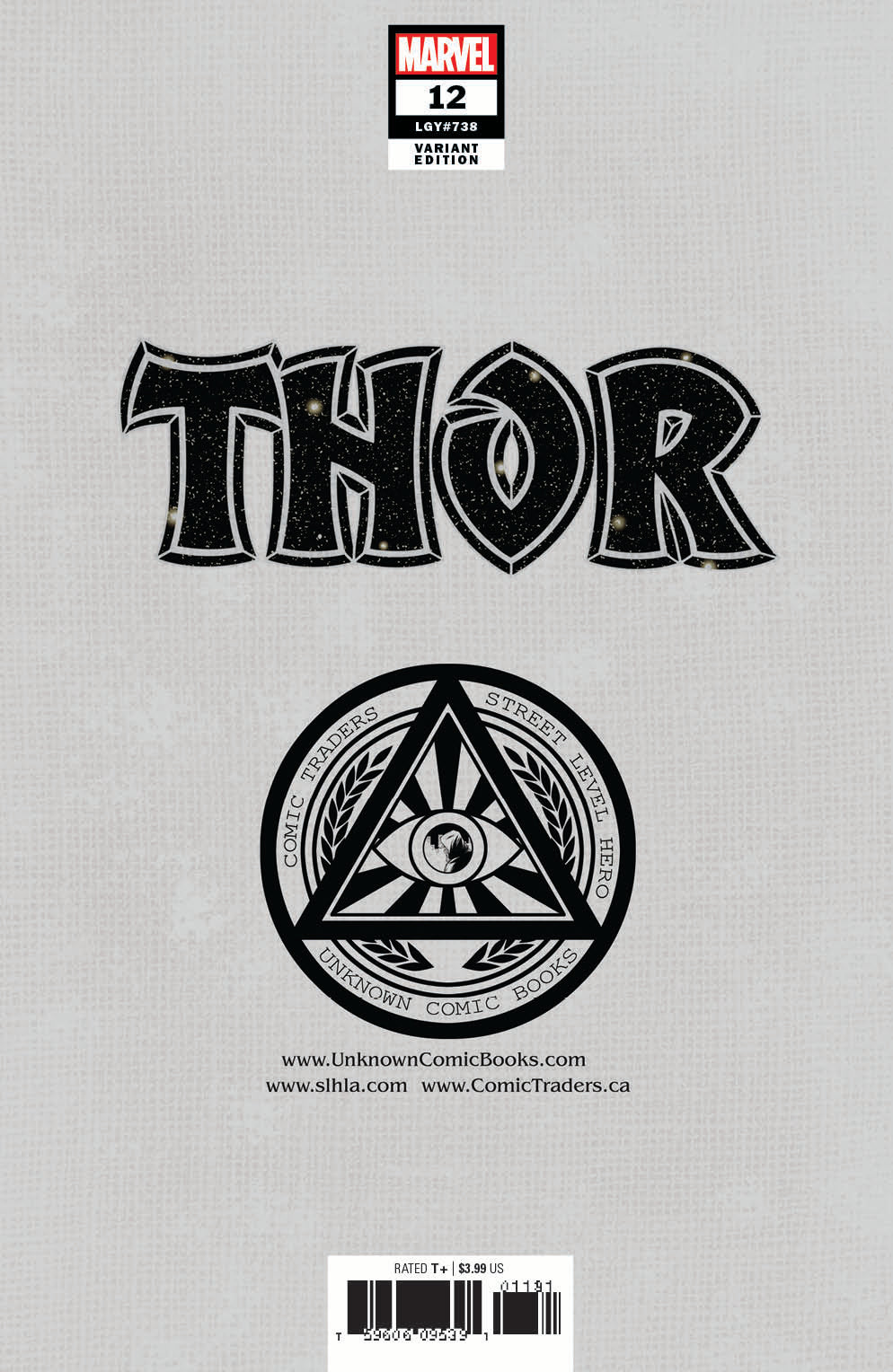 Thor #12 Unknown Comics Miguel Mercado Exclusive Var