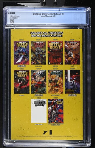 Invincible Universe Battle Beast #1 Ryan Ottley Main CGC 9.8 (05/14/25)
