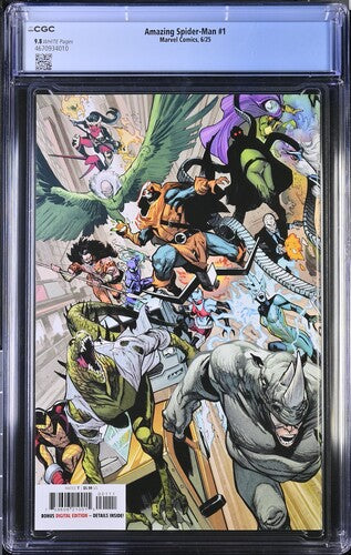 Amazing Spider-Man #1 Pepe Larraz Main CGC 9.8 (04/09/25)