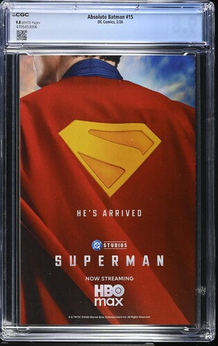 Absolute Batman #15 Cover A Nick Dragotta CGC 9.8