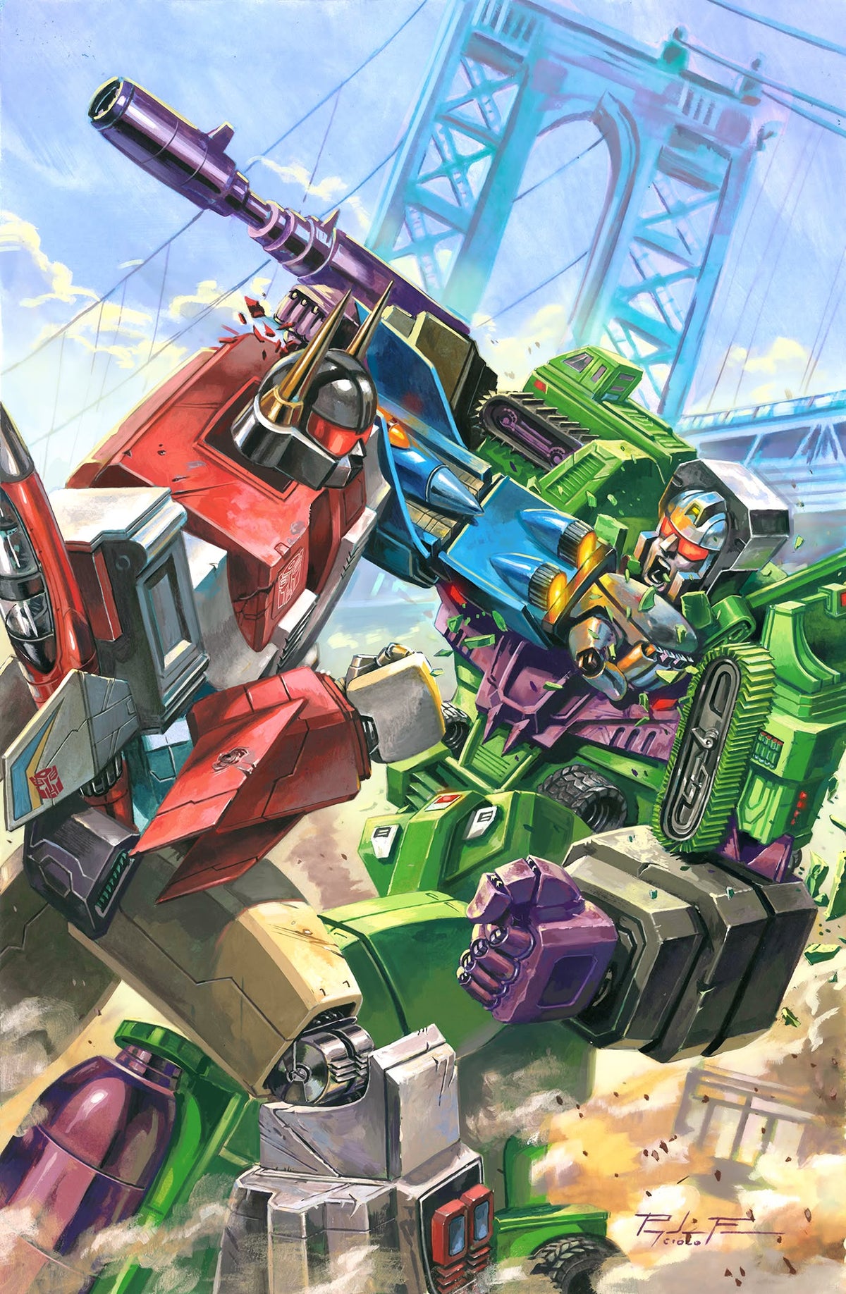 TRANSFORMERS #36 PASQUALE FERRARA NYCC EXCLUSIVE VIRGIN VAR