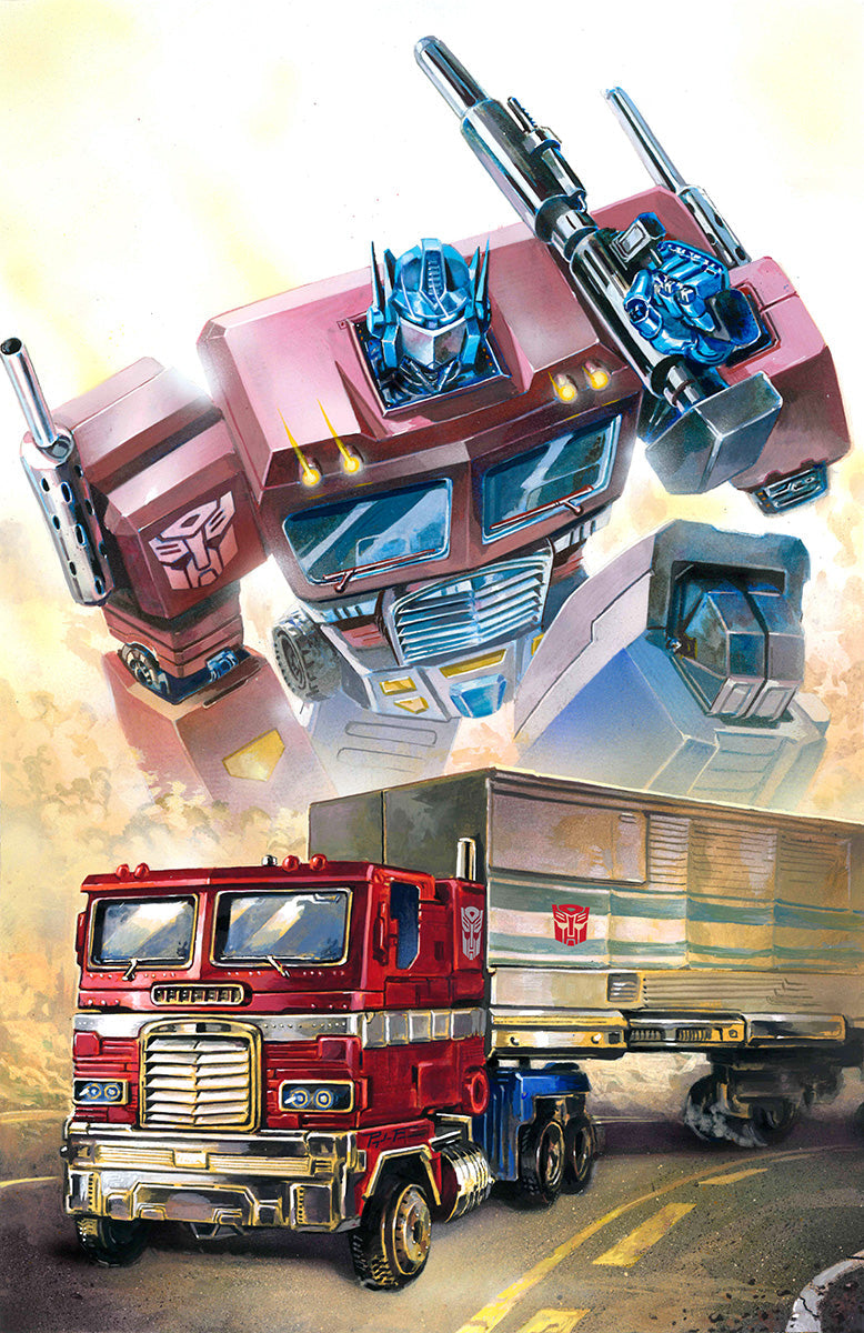 TRANSFORMERS #1 14TH PRINTING PASQUALE FERRARA NYCC EXCLUSIVE VIRGIN VAR