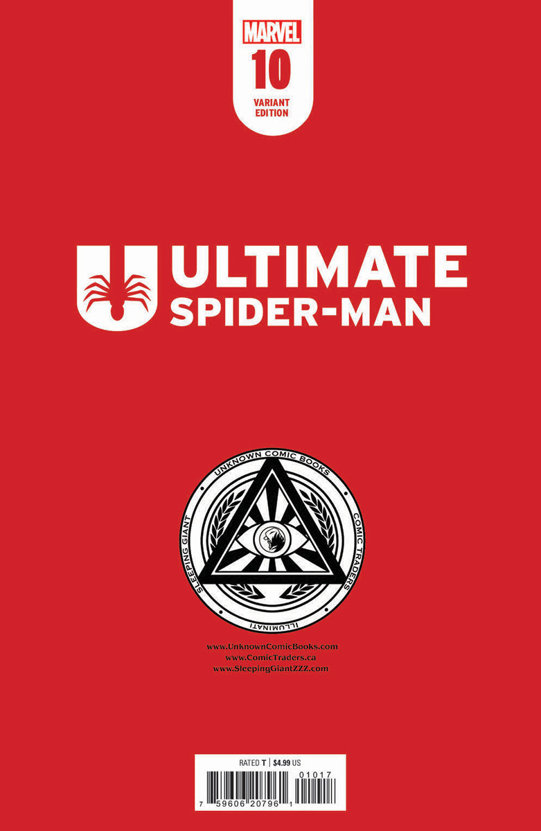 Ultimate Spider-Man #10 Unknown Comics Miguel Mercado Exclusive Virgin Var