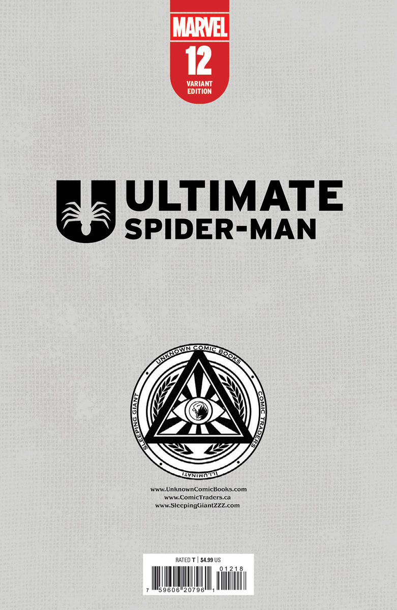Ultimate Spider-Man #12 Unknown Comics Leirix Exclusive Var