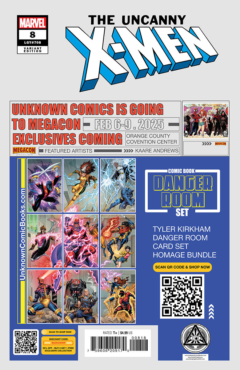 Uncanny X-Men #8 Unknown Comics Leirix Exclusive Var