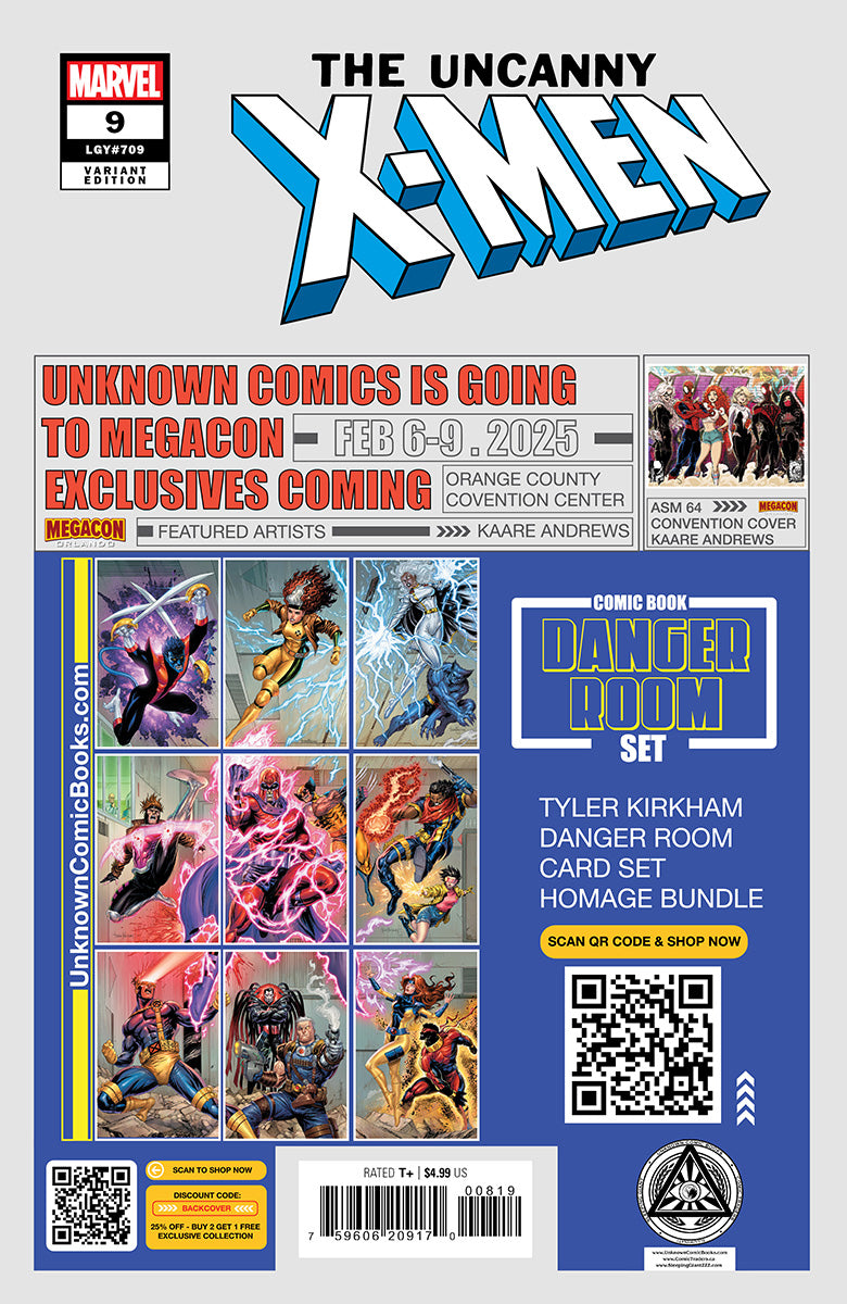 Uncanny X-men #9 Unknown Comics Stephen Segovia Exclusive Var