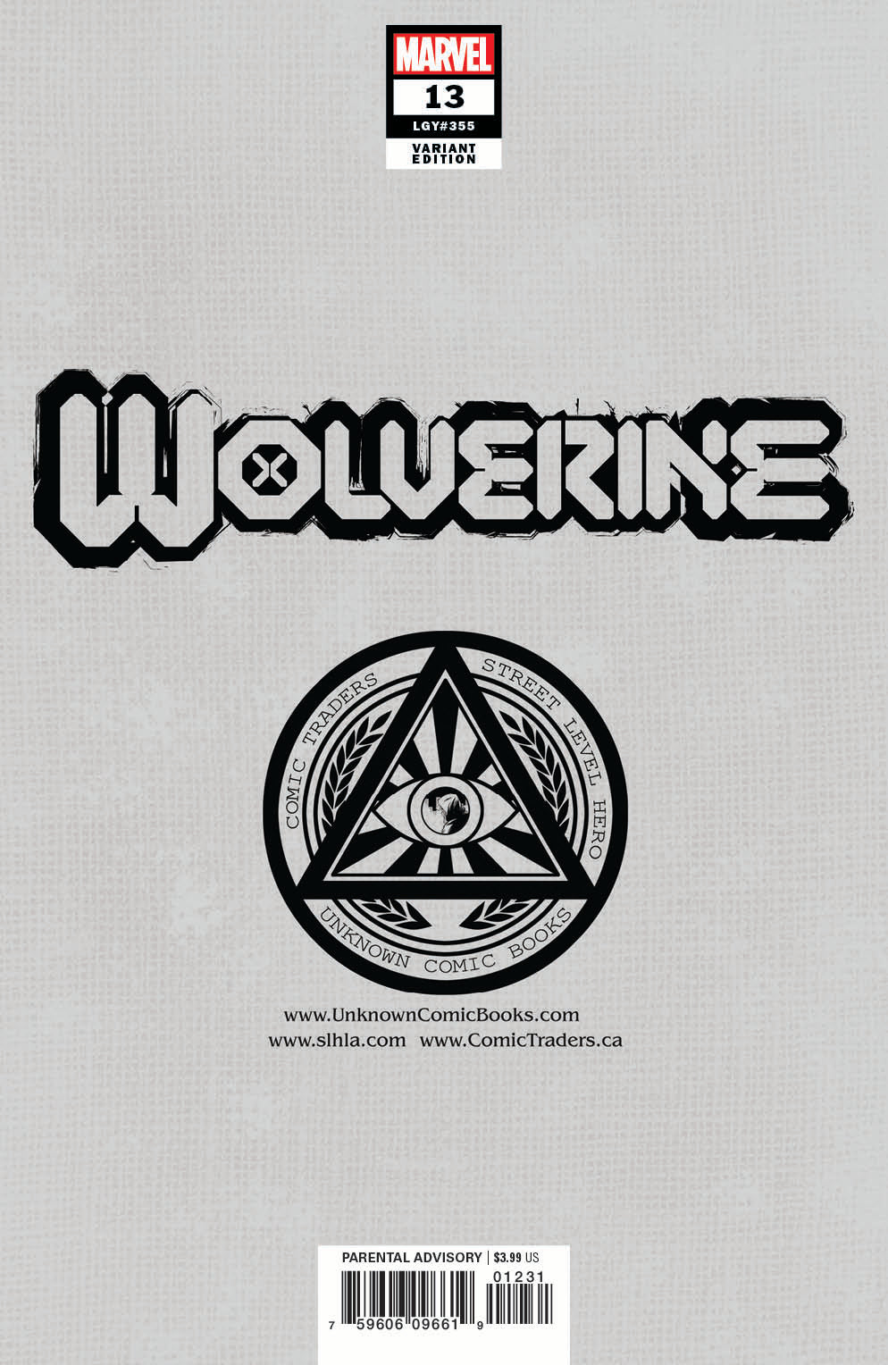 Wolverine #13 Unknown Comics Lucas Werneck Exclusive Var Gala