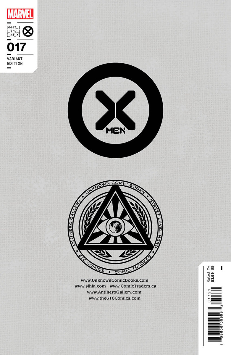 X-Men #17 Unknown Comics Miguel Mercado Exclusive Virgin Vogue Var