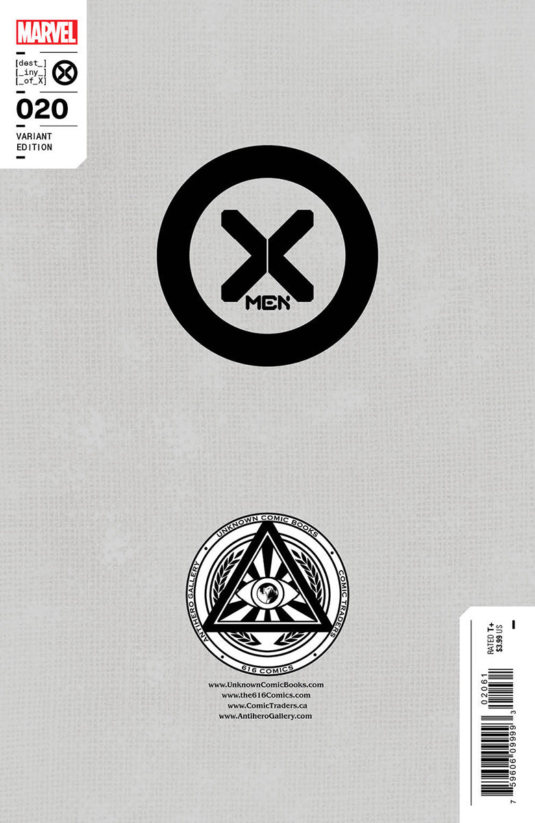 X-Men #20 Unknown Comics Miguel Mercado Exclusive Virgin Vogue Var