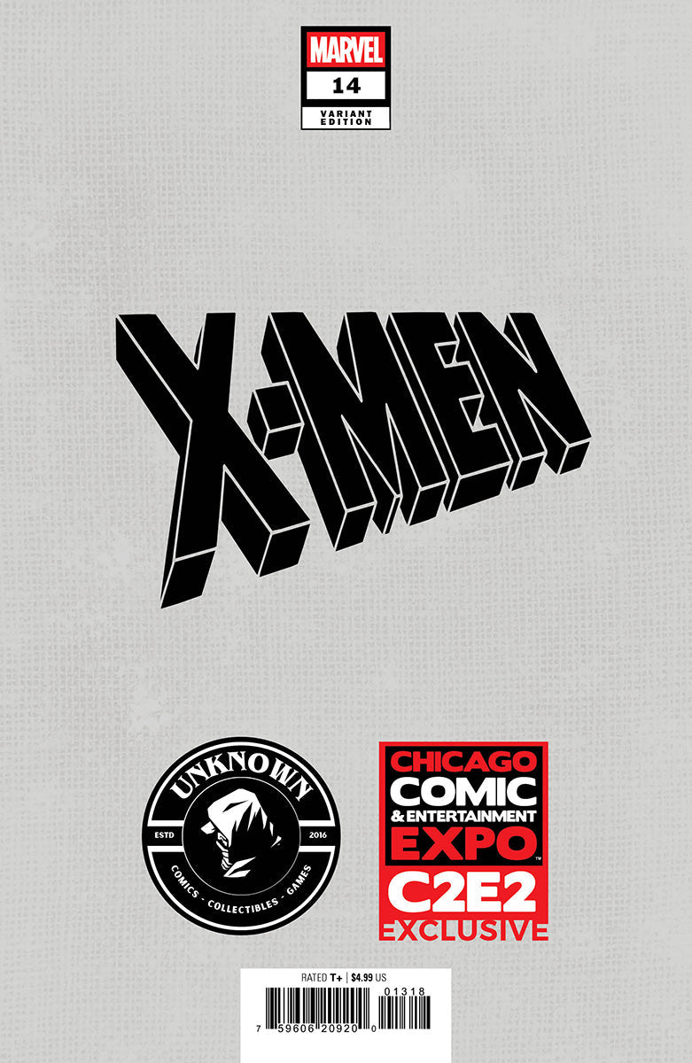 X-Men #14 Unknown Comics Tyler Kirkham C2E2 2025 Full Exclusive Virgin Var