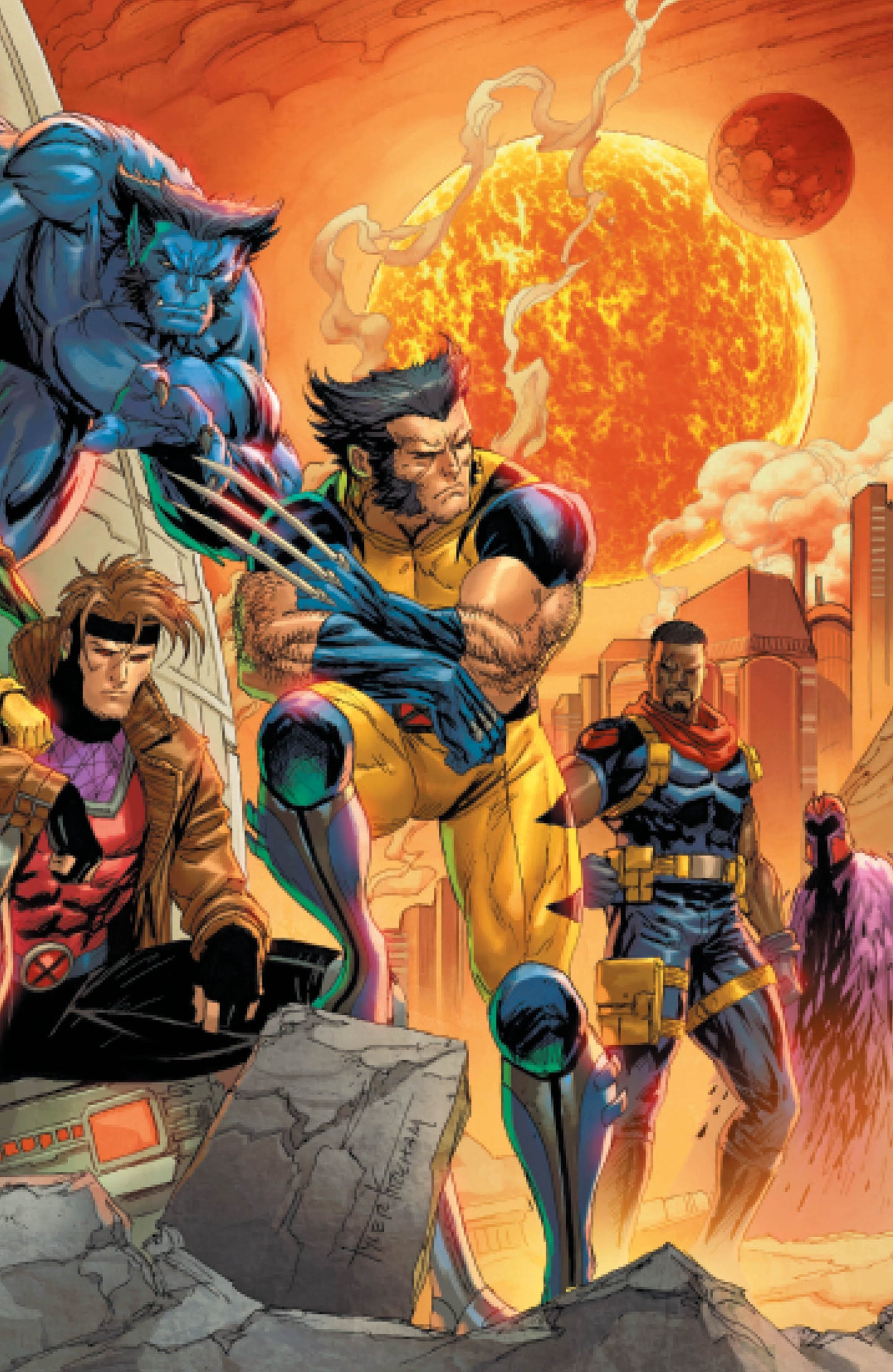 X-Men #14 Unknown Comics Tyler Kirkham Connecting Cover Exclusive Virgin Var