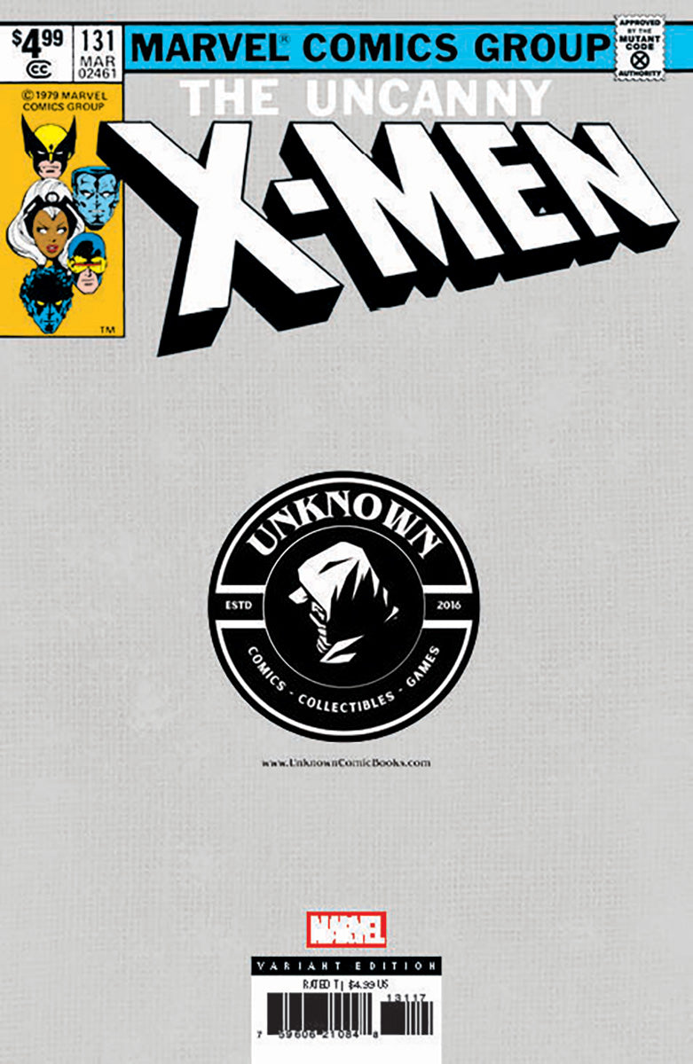 X-Men #131 Facsimile Unknown Comics Dan Panosian Exclusive Virgin Var