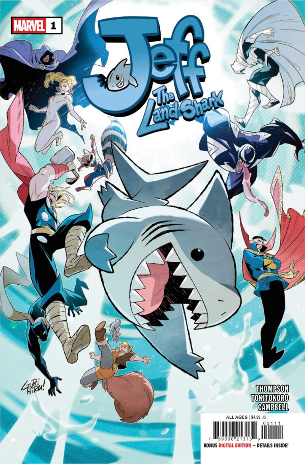 Jeff The Land Shark #1 Gurihiru Main Cover