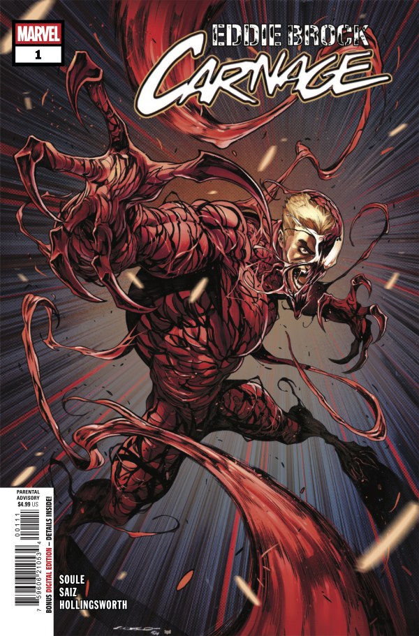 Eddie Brock Carnage #1 Iban Coello Main