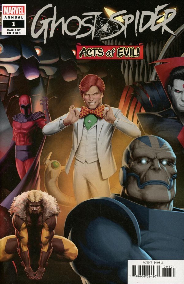 Ghost Spider Annual #1 John Tyler Christopher Connecting