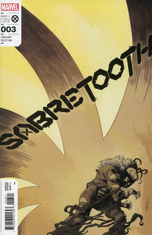 Sabretooth #3 (Of 5) Declan Shalvey