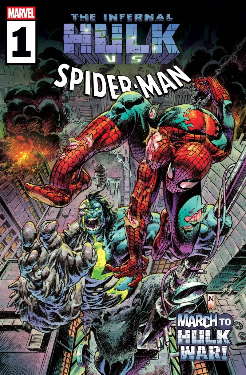 Infernal Hulk vs. Spider-Man #1 Nic Klein Main