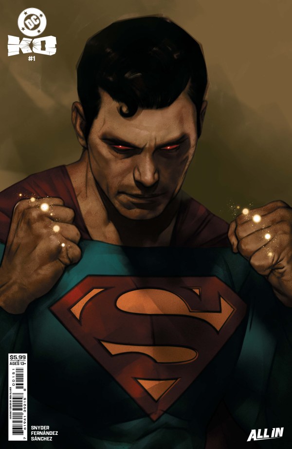 DC K.O. #1 Cover G Ben Oliver Face Off