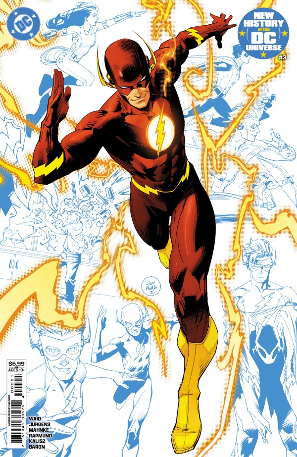 New History Of The DC Universe #3 Cover B Dan Mora
