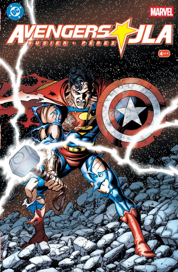 Avengers JLA #4 George Perez Facsimile Edition 2026