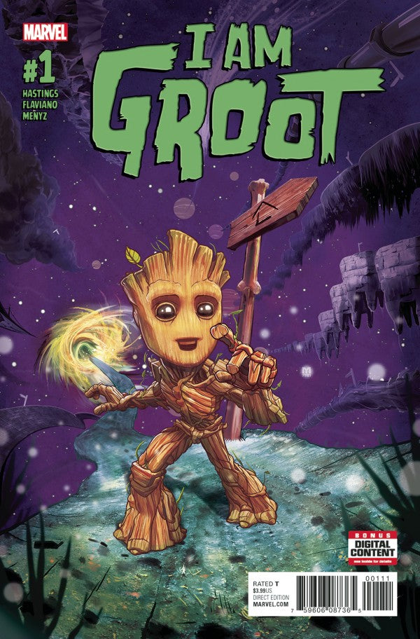 I Am Groot #1 Marco D'Alfonso Main (05/24/17)