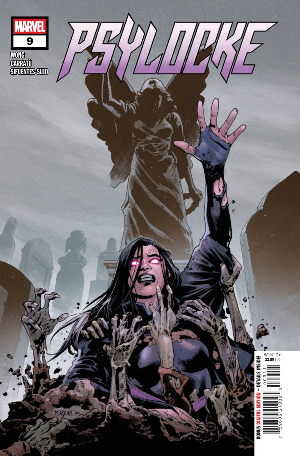 Psylocke #9 Mahmud Asrar Main Cover