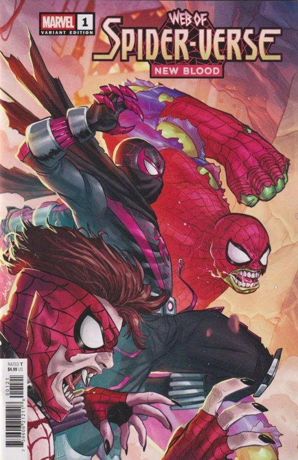 Web Of Spider Verse: New Blood #1 Ario Anindito Connecting