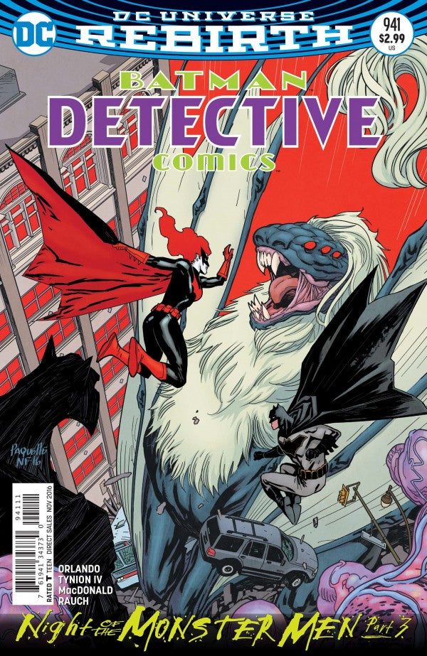 Detective Comics #941 Yanick Paquette Main PT 5 Monster Men