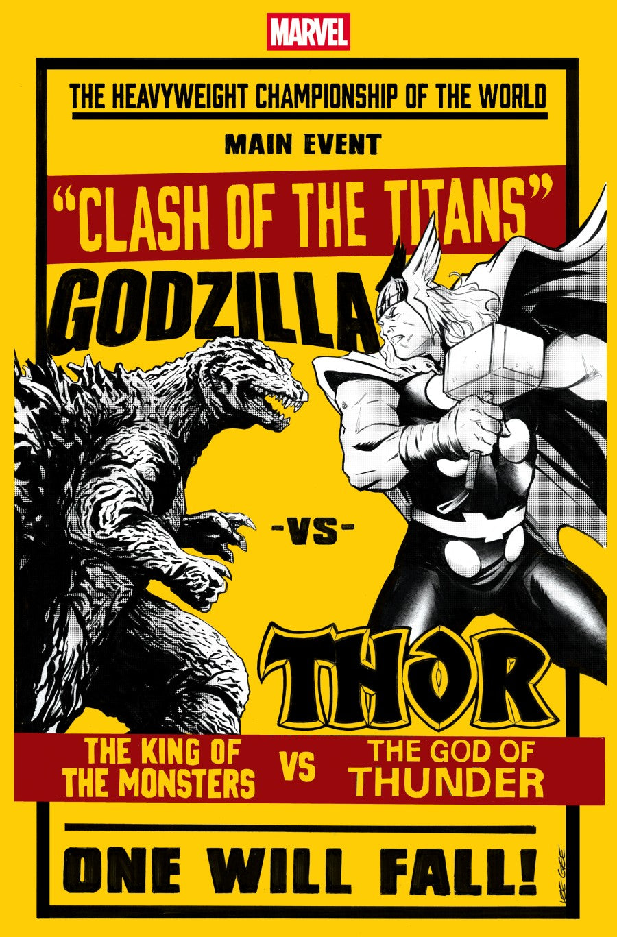 Godzilla vs. Thor #1 Lee Garbett Versus (07/02/25)
