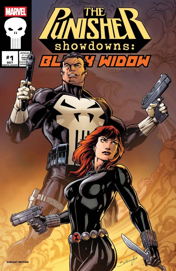 Punisher Showdowns: Black Widow #1 Mark Bagley