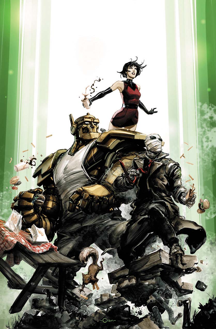 Doom Patrol #1 Cover F Clayton Crain FOIL