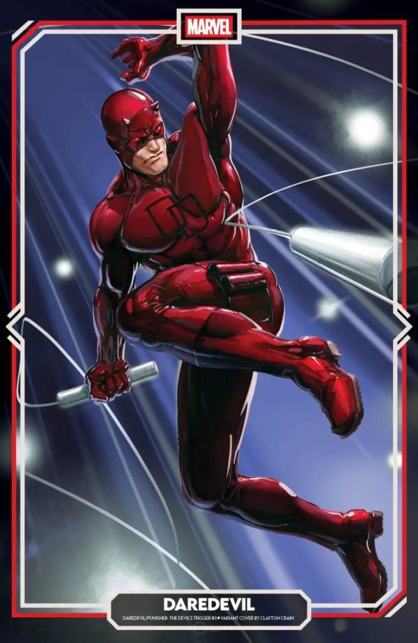 Daredevil/Punisher: The Devil's Trigger #3 Clayton Crain
