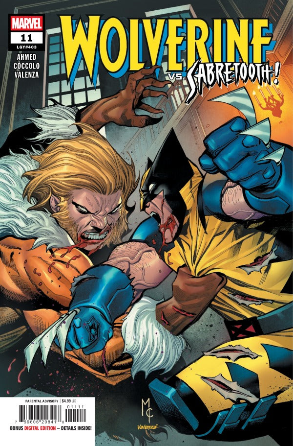 Wolverine #11 Martin Coccolo Main Cover
