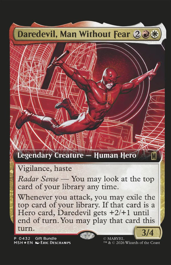 Daredevil #4 Eric Deschamps Magic: The Gathering