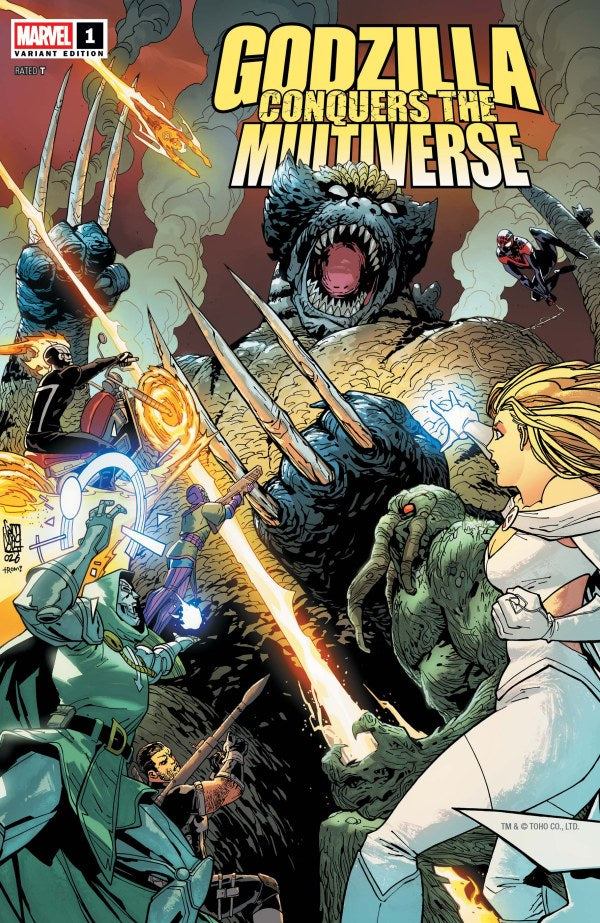 Godzilla Conquers The Multiverse #1 Giuseppe Camuncoli