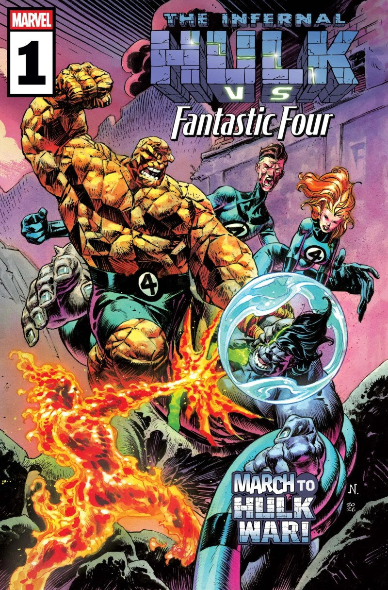 Infernal Hulk vs. Fantastic Four #1 Nic Klein Main