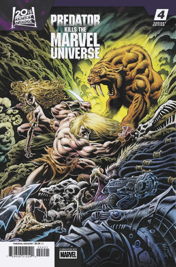 Predator Kills The Marvel Universe #4 Kyle Hotz The Hunters