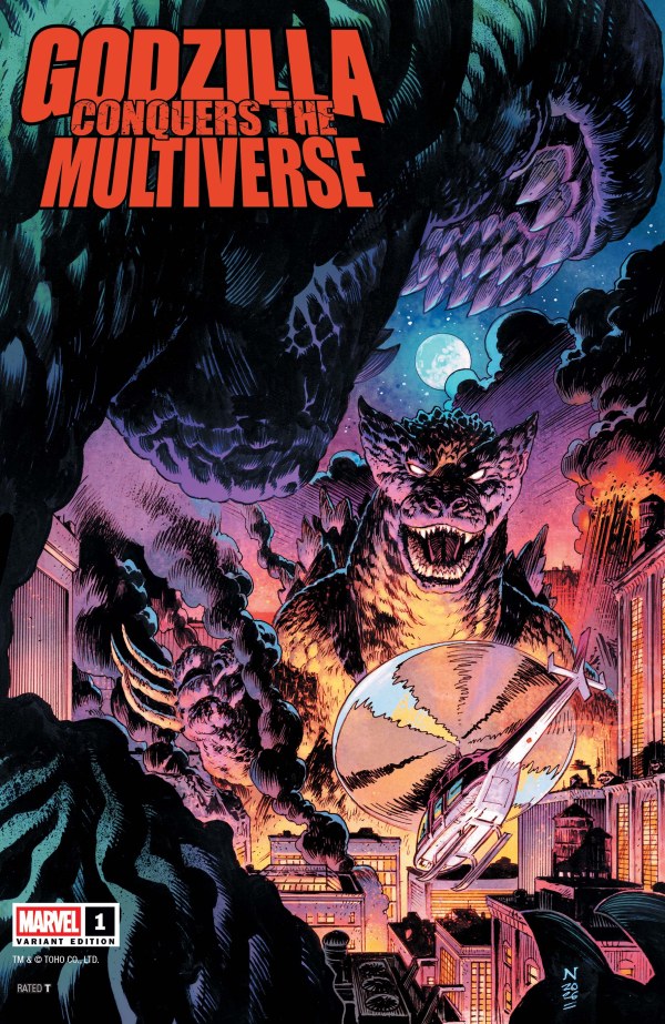 Godzilla Conquers The Multiverse #1 Nic Klein Heisei vs Godzilla