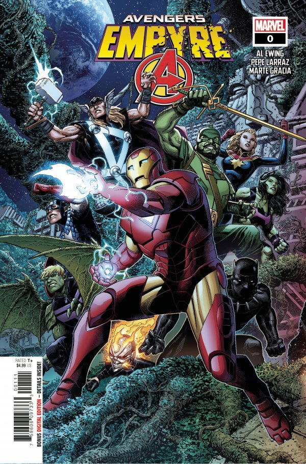 Empyre Avengers #0 Jim Cheung Main